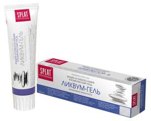 Splat Professional Likvum-Gel هو شكل مناسب وتنظيف لطيف للأسنان.