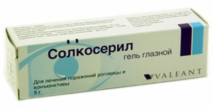 Solcoseryl لرعاية الجلد حول العينين